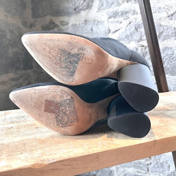 Yeezy Season 4 Black Sock Heeled Booties - Picture 6 of 9